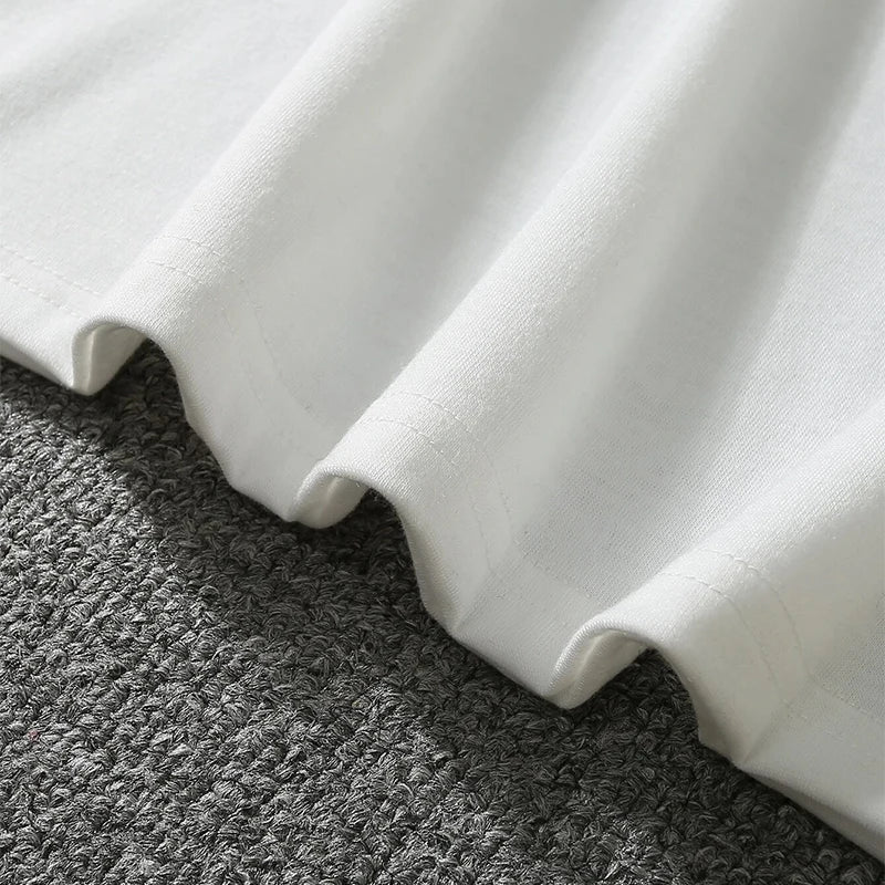 Graphic Streetwear Hip Hop Goth Summer Y2K Print Harajuku Short Sleeve Cotton