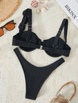 Bademode Frauen Koreanischen Stil Sexy Beachwear Casual Anzug