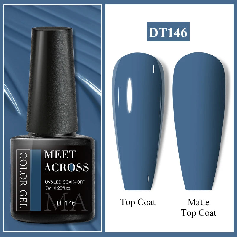 7ml Super Top Coat Gel Nail Base Gel Matte Top Coat Semi-Permanent