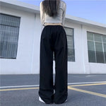 Elastic Waist Streetwear Fashion Loose Trousers