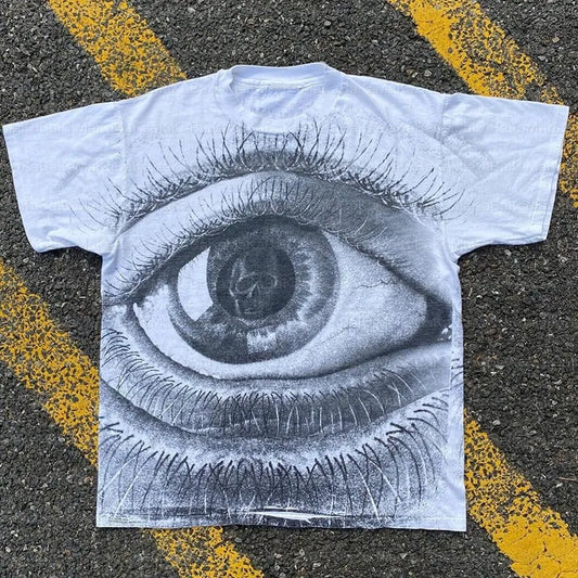 Damen T-Shirt mit großem Auge