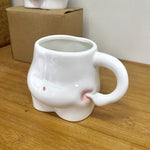Ceramic Mug Cute Cup Belly Cup Funny Porcelain