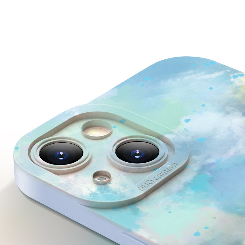 Watercolor Painting Case For iPhone