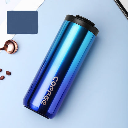 Mug Flap Lid Leak-Proof Travel Thermal
