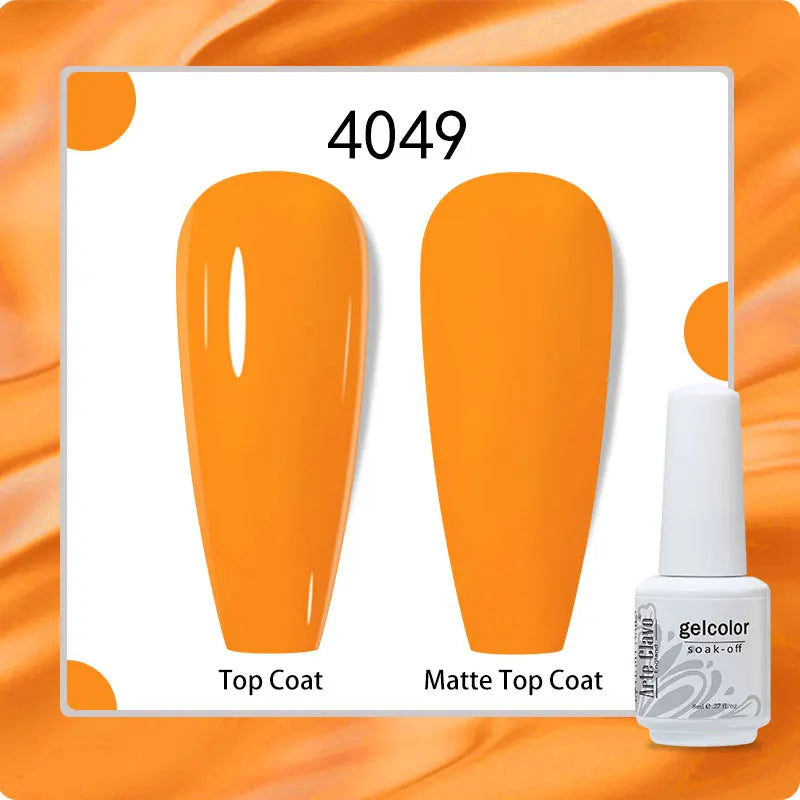 8ml Pure Color Gel Nail Polish Nail Art Manicure Semi Permanent