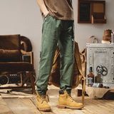 Cargo Pants Straight Mens Military Tactics Casual Cotton Oversize