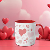 Printed Hot Mug 11oz Ceramic Mug Tea Milk Coffee Cup Valentine's Day