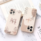 Flower Phone Case For iPhone Personalized Soft Cover