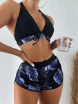 Suit Bikini Set Plus Size Swimwear Women Beach Swimming Suit - xinnzy