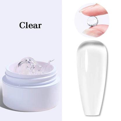 3 Bottles 15ml*3 Solid Builder Gel for Nails Sculpture 3D