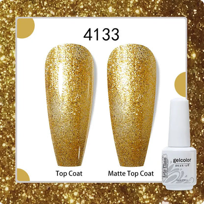 8ml Pure Color Gel Nail Polish Nail Art Manicure Semi Permanent
