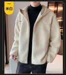 Lamb Fleece Thickened New Autumn And Winter Polar Trendy Top Cardigan Clothing Y2k Oversized