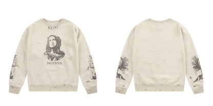 Saint of Michael Oversized Graphic Hoodie Men’s Streetwear Yao