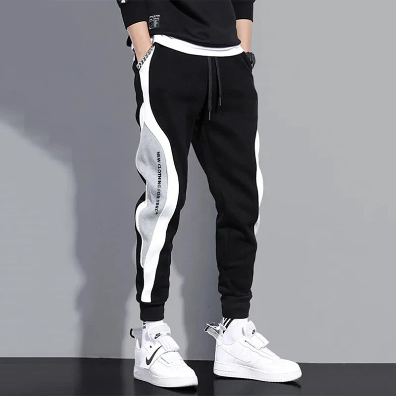 Casual Sporty Wide-Leg Men Pants – xinnzy