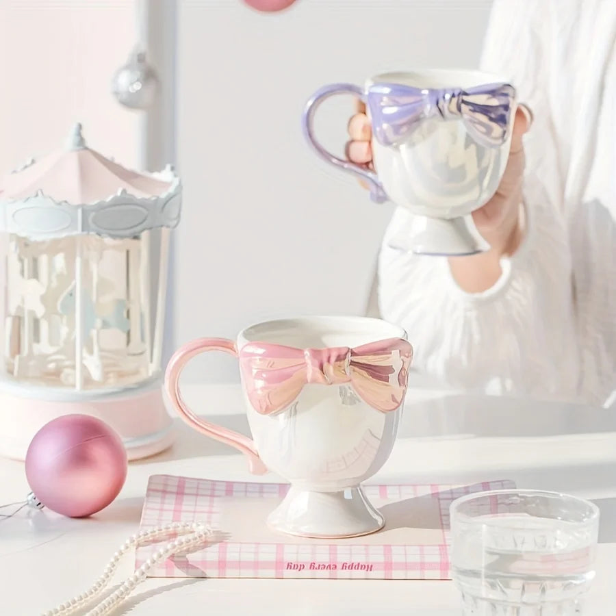 Ceramic Breakfast Water Cup with High Aesthetic Value