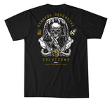 Exceptional Tactical T-Shirt Embroidered Skull