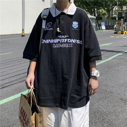 Men's Casual Oversized T-Shirt for Spring and Summer