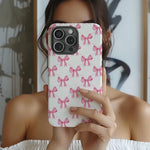 Coquette Watercolor Bows Phone Case