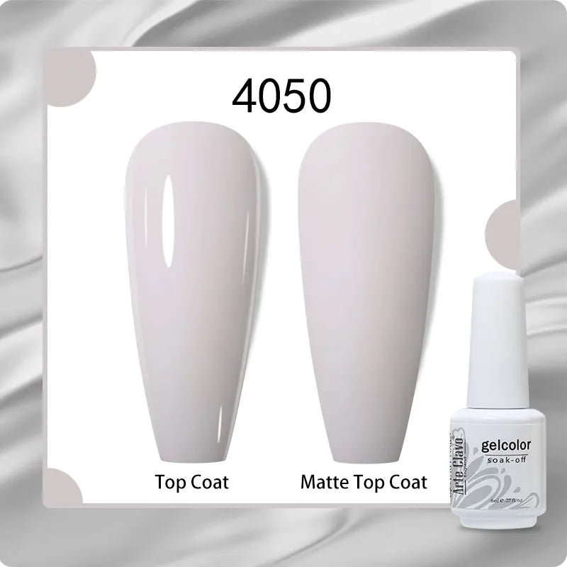 8ml Pure Color Gel Nail Polish Nail Art Manicure Semi Permanent