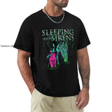 Besonderes Geschenk Sleeping With Sirens Jugend Teenager Geschenke Filmfans T-Shirt 