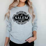 Salem Witches Union Local Sweatshirt Halloween Crewneck Style