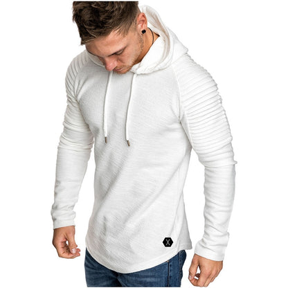 Lässige Hip-Hop-Oberteile für Herren, weiße Pullover-Hoodies