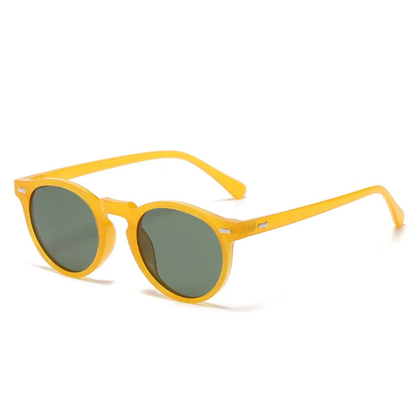 Retro Round Polarized Sunglasses