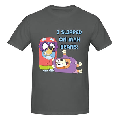 Funny I Slipped on My Beans T-shirt for Women