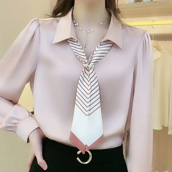 Womens Long Sleeve Pullover Top Solid Color Casual Basic Shirt