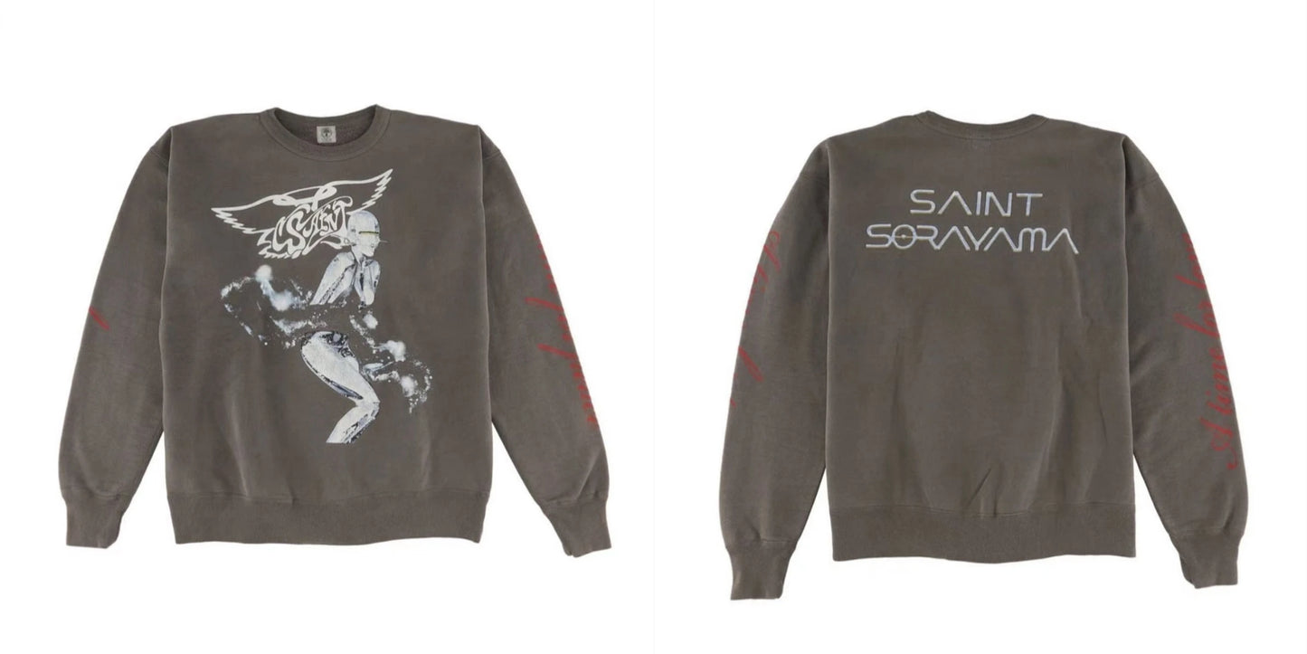 Saint of Michael Oversized Graphic Hoodie Men’s Streetwear Yao