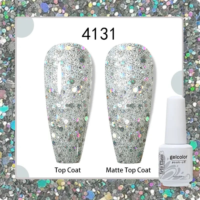 8ml Pure Color Gel Nail Polish Nail Art Manicure Semi Permanent