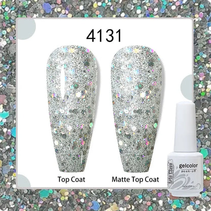 8ml Pure Color Gel Nail Polish Nail Art Manicure Semi Permanent