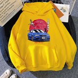 Hoodie Männer für JDM Auto japanische Streetwear Casual