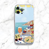 Ocean Wine Glass Lemon iPhone Case – Shockproof Soft Cover