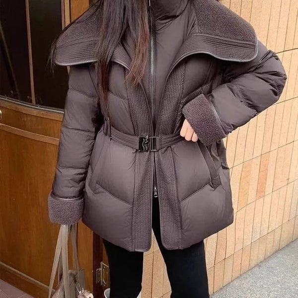 Women's Solid Color Elegant Casual Trendy Simple Basic Turn-down