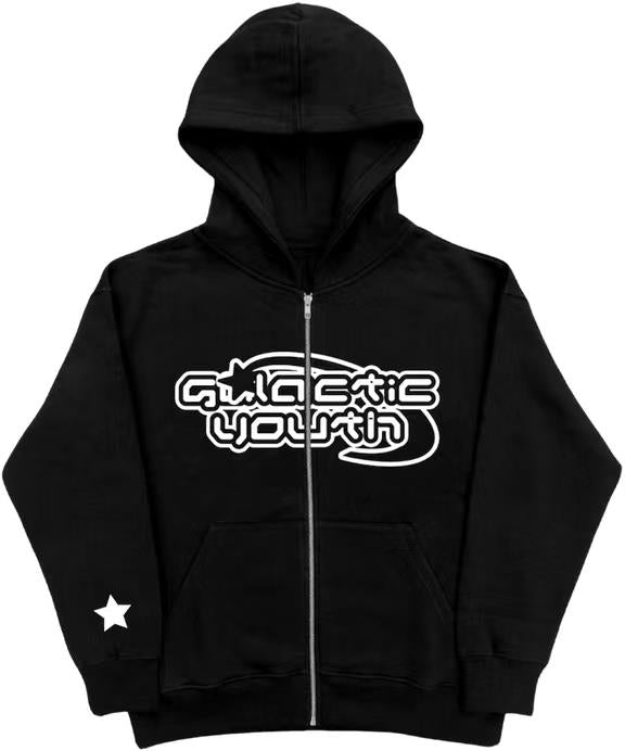 Y2K Retro Star Hoodie Embrace Nostalgic Style