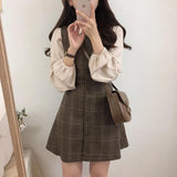 Preppy Girls Matching Outfits Date Lady Autumn Spring