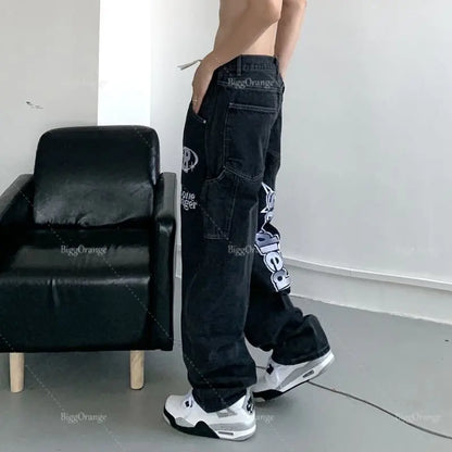 Streetwear Baggy Slouchy Jeans Men