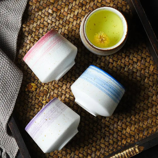 Japanese-Style Good-looking Ceramic Coffee Pour-over Coffee Sharing Cup Latte Coffee