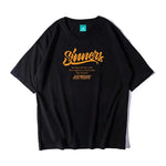 Men's Oversized street T-shirt Irregular Tops Summer Tee y2k