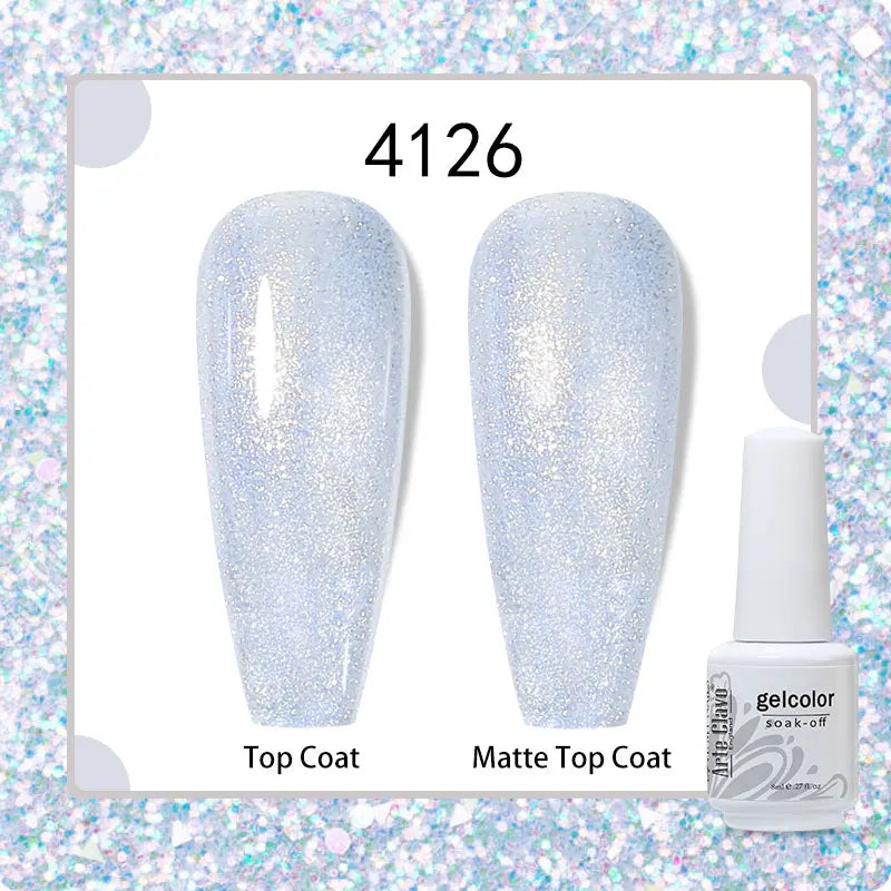 8ml Pure Color Gel Nail Polish Nail Art Manicure Semi Permanent