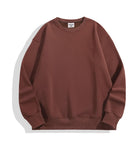 Men Hoodies Casual Thick Cotton Men Top Solid Color