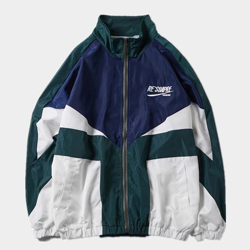 Women Jacket Embroidery Bomber Windbreaker