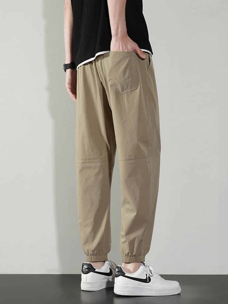 2024 Joggers Eis Seide Jogginghose Sportswear Atmungs Kühlen Kordelzug Casual Track