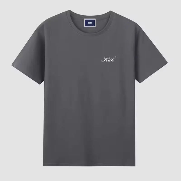 High-Quality Embroidery Logo T-Shirt Men Women Summer Loose Tops