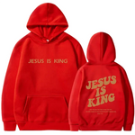 Jesus Is King Hoodie Women's Harajuku Streetwear