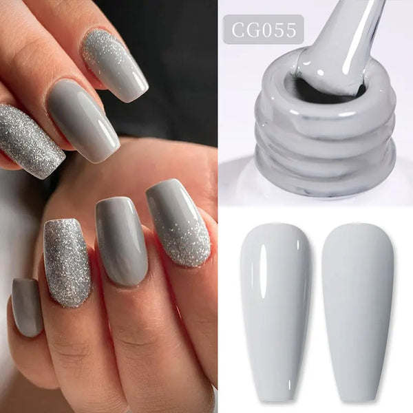 10ml Glitter Silver Liner Paint Gel Nail Polish Line Stripe Gel Vernis Semi Permanent