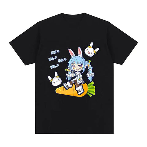 Hololive English VTuber Usada Pekora T-shirt: Kawaii Rabbit Tee