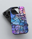 Iridescent Crystal Mosaic Phone Case