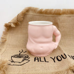 Tasse Kreatives Mädchen Weird Cup Pinch Belly Cup Fat House Belly